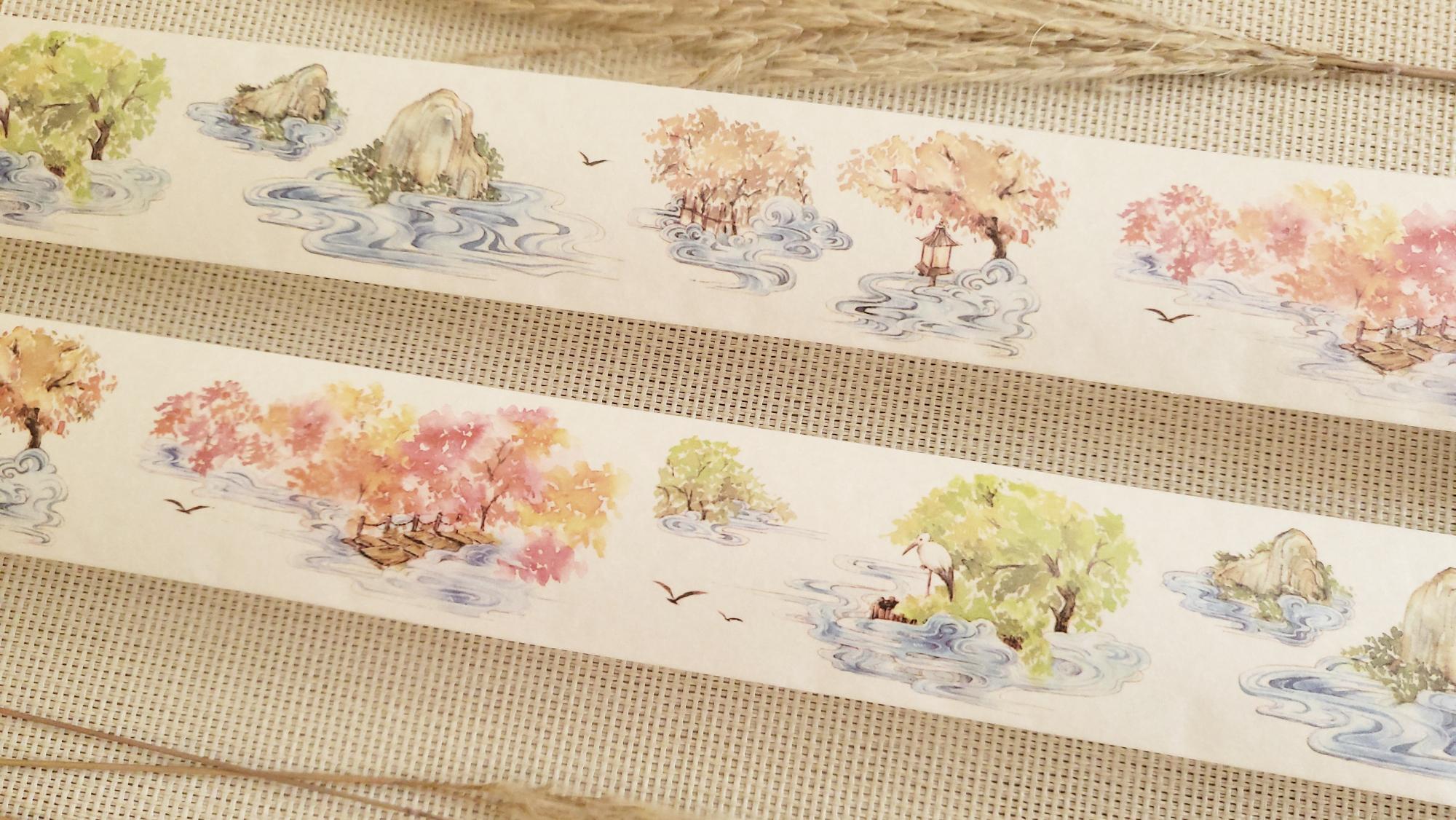 Design Washi Tape Landschaft